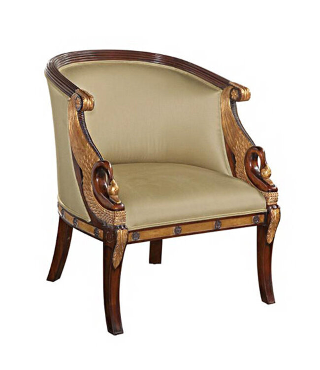 Maitland-Smith Swan Occasional Chair