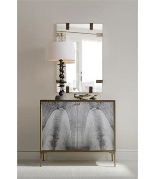 John - Richard Double Oyster Bowl in Gold and Silver Enamel