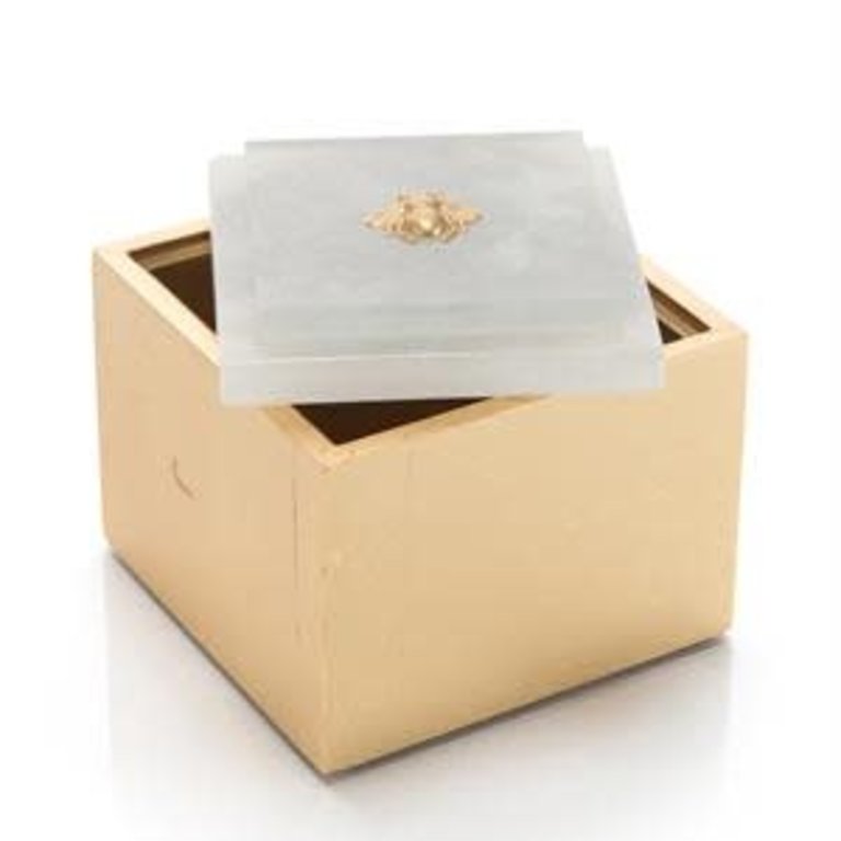 Festooned In Stones Box With Celestite Cayen Home