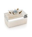 Cayen Collection Festooned in Stones Box - Celestite