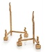 Cayen Collection Forged Charger Stand Set of two