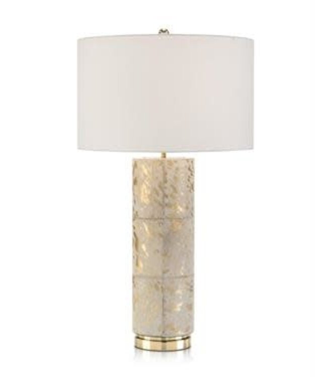 Cayen Collection Hair on Hide Table Lamp