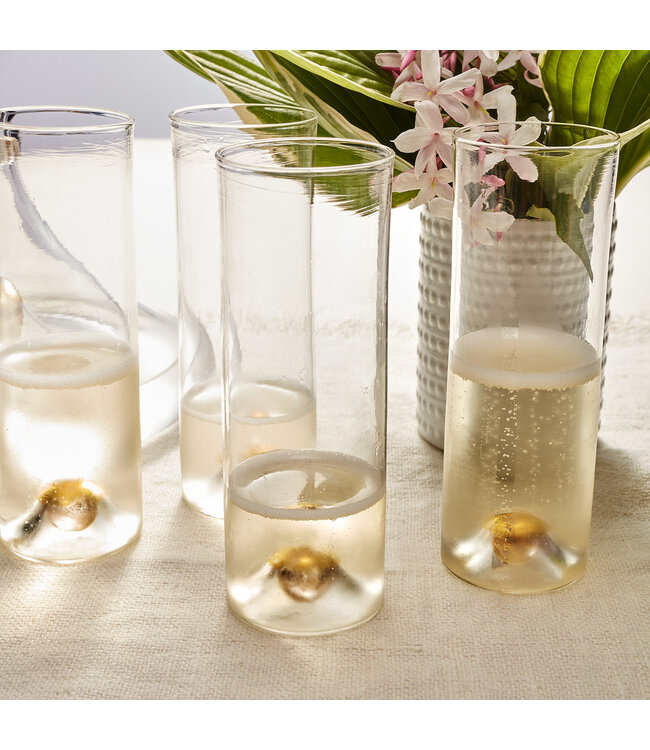 L’Objet Oro Champagne Glass