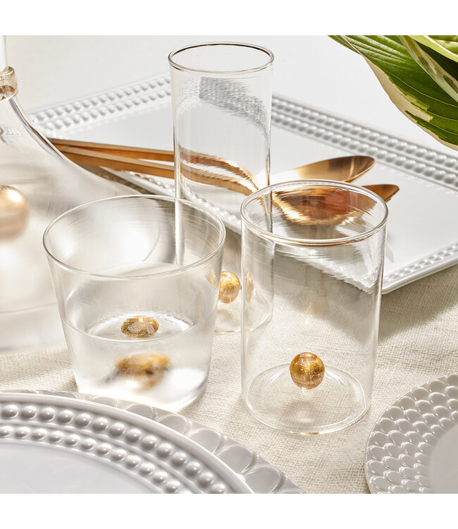 L’Objet Oro Double Old Fashioned Glass