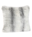 Cayen Collection SALE- Silver Fox Faux Fur Pillow 24x24