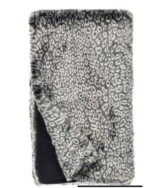 Cayen Collection Platinum Cheetah Mink Faux Fur Throw-60X86