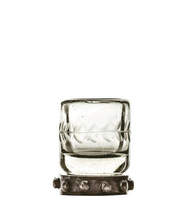 Jan Barboglio Zackshot Glass Clear (Set of 2)