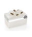 Cayen Collection Festooned in Stones Box - Rock Crystal