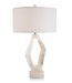 John - Richard Abstract Alabaster Table Lamp