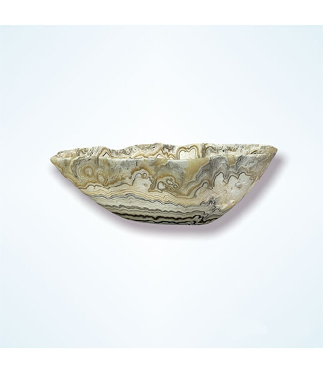 Cayen Collection Zebra Onyx Bowl 40x20x20
