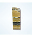 Cayen Collection Zebra Aragonite Prism Lamp rustic edge