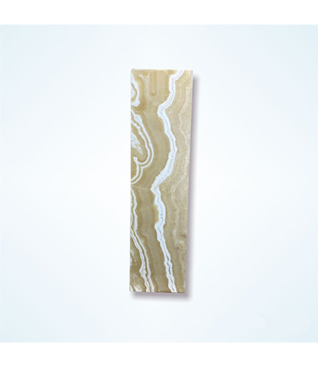 Cayen Collection Honey Aragonite Prism Lamp 10x10x48