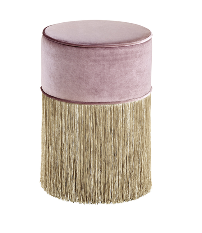 Golden Sparkle Ottoman