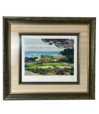 Cayen Collection DISCONTIUED Mark King Morning Putt Golf Course Print - Limited Edition