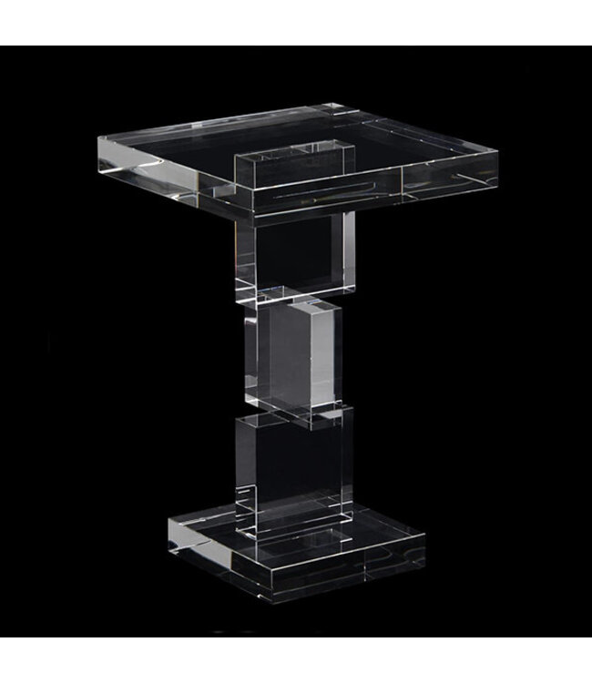 Cayen Collection Crystal Martini Table