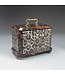 Maitland-Smith DISCONTIUED Mother of Pearl Blind Fretwork Inlay Box-LB