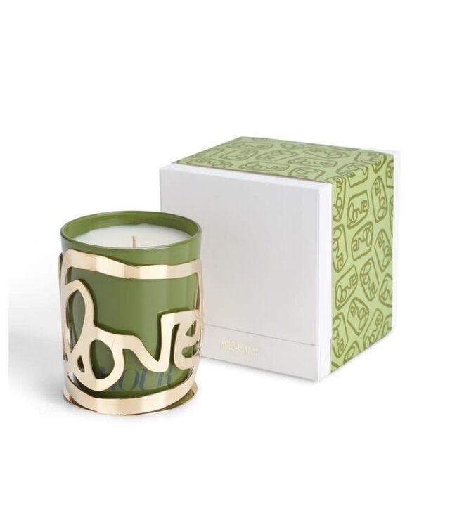 Amber Sakai Amour Grant LOVE X Candle