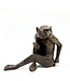 Sitting Monkey Signed Takamura Koun 1852-1934