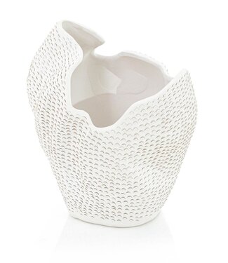 John - Richard Gardenia White Porcelain Vase III