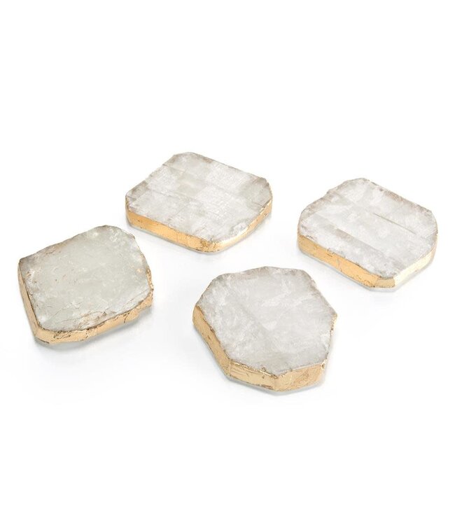 Cayen Collection Selenite Coasters - Set of two 2