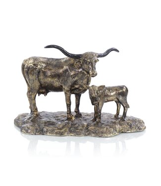 Cayen Collection DISCONTIUED Long horn Sculpture