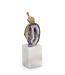 Cayen Collection Brass Bird and Geode Sculpture II