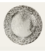 Jan Barboglio Double Hammered Charger Nickel 14"
