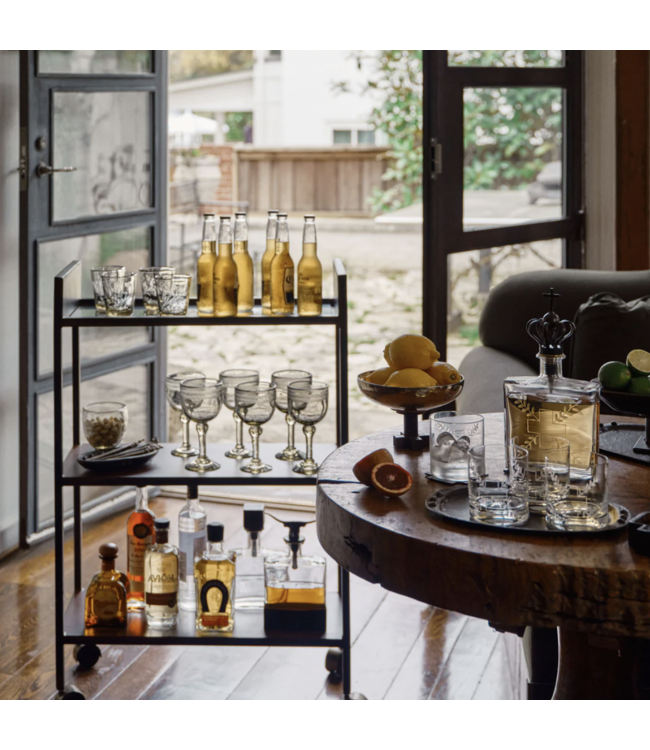 Jan Barboglio 3 Repisas Bar Cart