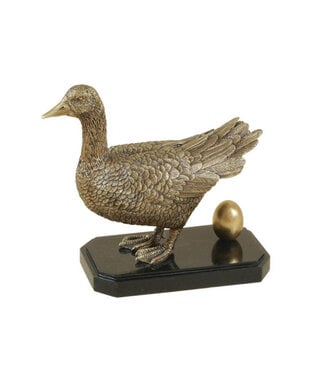 Cayen Collection Golden Goose Sculpture
