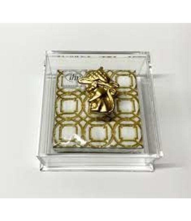 Southern Tribute Monkey Cocktail Napkin Box