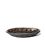 Jan Barboglio Valet Victor wax cast Oval Tray with bold beading