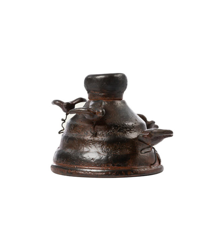 Jan Barboglio Campana Paloma with wax cast Iron Birds