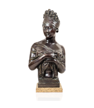 Cayen Collection Madame Recamier Bronze Bust Sculpture
