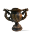 Cayen Collection Vintage brass Urn Vase ornate dragon handles