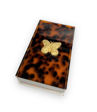 Southern Tribute Butterfly guest towel Box