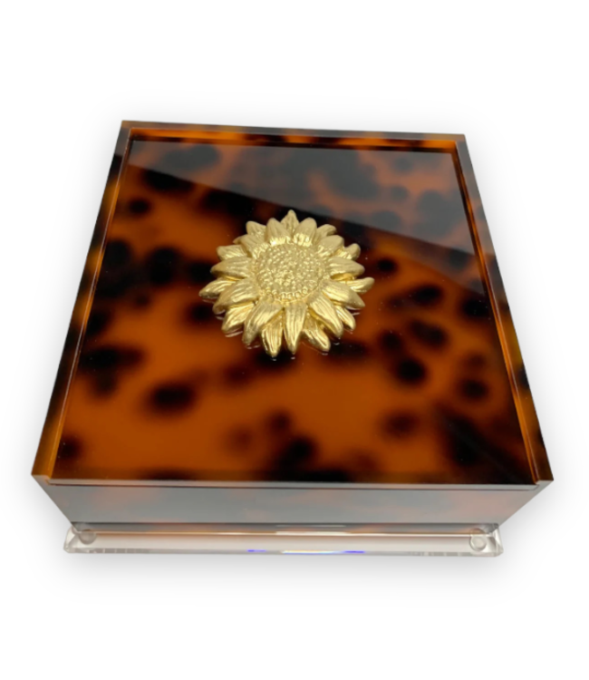 Southern Tribute Sunflower Guest Towel Box