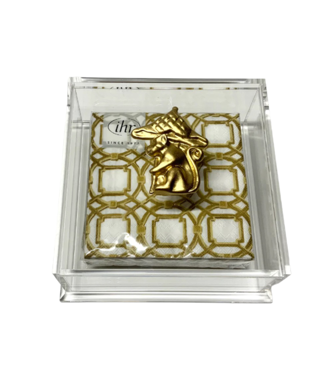 Southern Tribute Monkey Cocktail Napkin Box