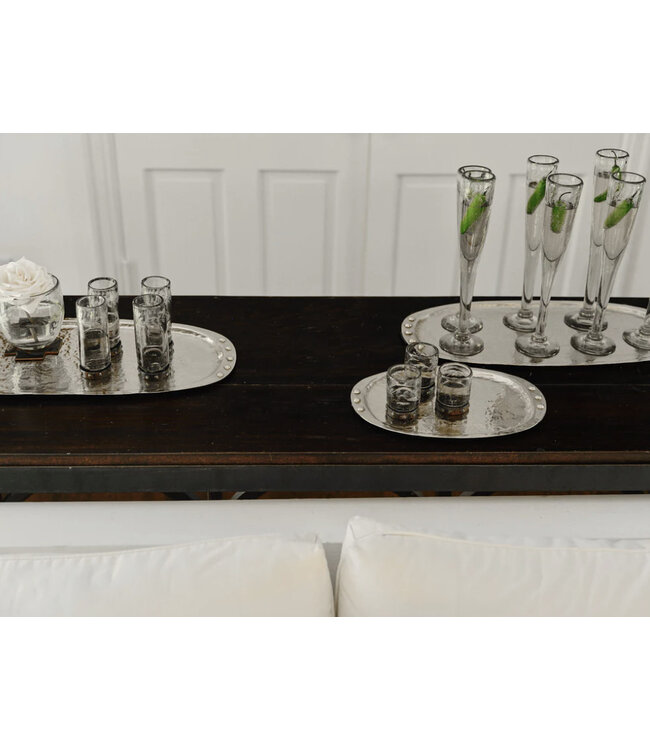 Jan Barboglio Ovalita Nickel Tray