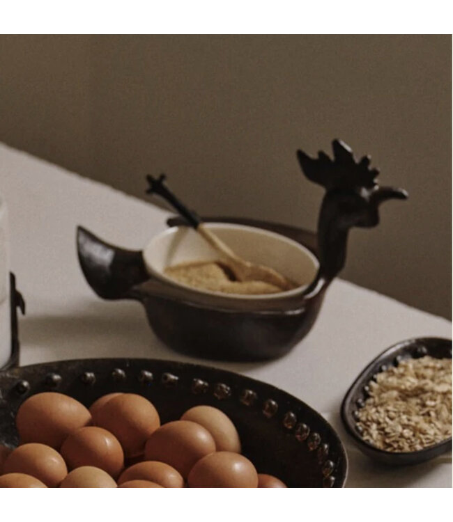 Jan Barboglio Rooster Servidor Bowl