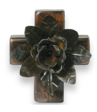 Jan Barboglio Guadalupe Cross Sculpture