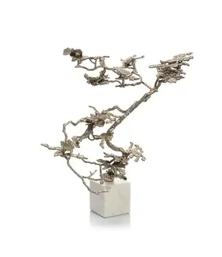 John - Richard Bonsai In Silver Sculpture