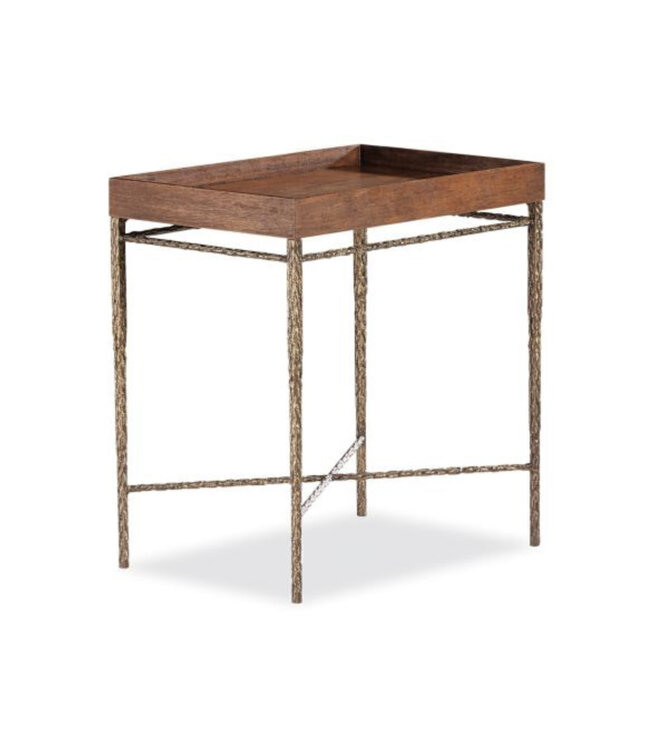 Maitland-Smith Cleve Chairside Tray Table
