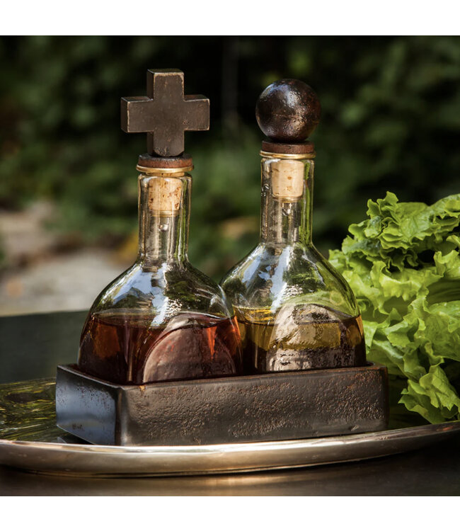 Jan Barboglio CompadreTwin Bottles with toppers