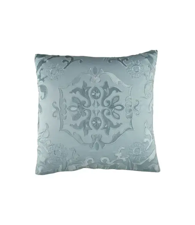 Lili Alessandra Morocco SQ. Pillow case/Sea Foam S&S Sea Foam Velvet 26x26