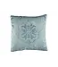 Lili Alessandra Morocco SQ. Pillow/Sea Foam S&S Sea Foam Velvet 24x24