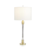Cayen Collection Crystal And Satin Gold Table Lamp
