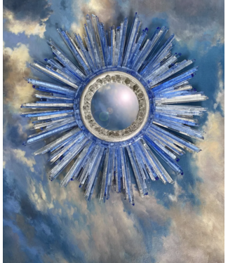 Mark Evans Blue Skies Convex Mirror