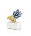 Cayen Collection Brass Bird And Kyanite Sculpture II