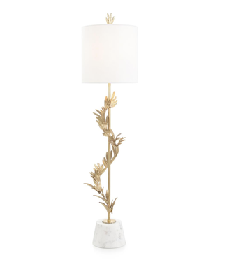 Cayen Collection Twining Flora Table Lamp