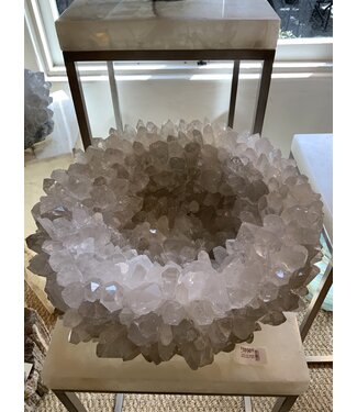 Cayen Collection Inside Out Quartz  Bowl    8.5x17  XLG